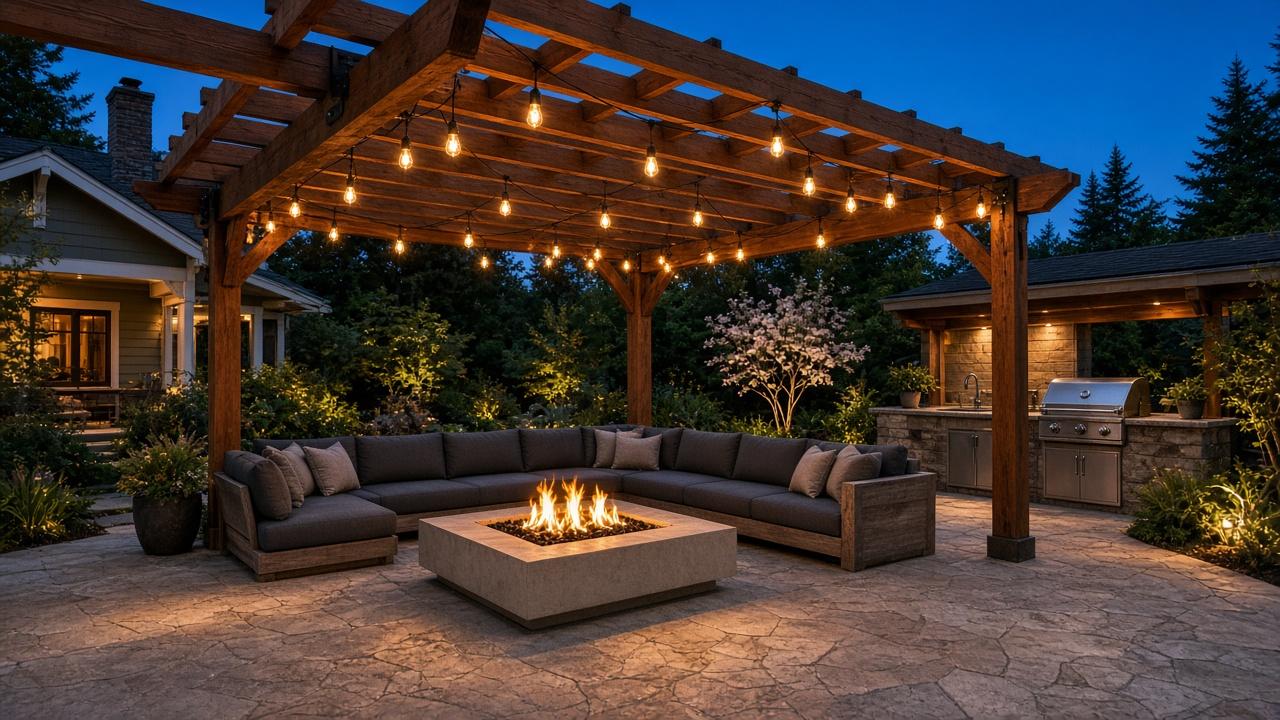 Outdoor Living Space Design & Build in Portland, OR