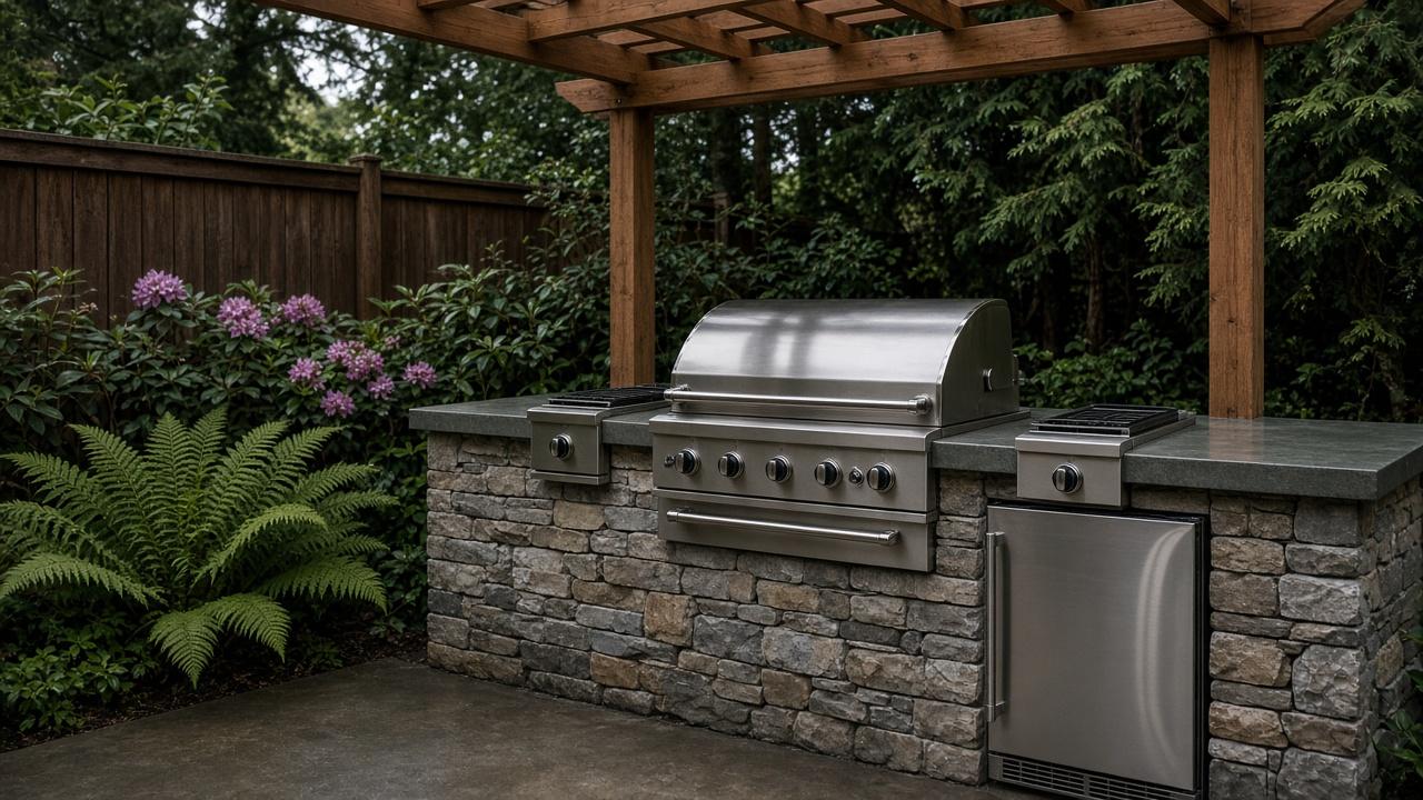 Outdoor Kitchen Installation in Portland, OR